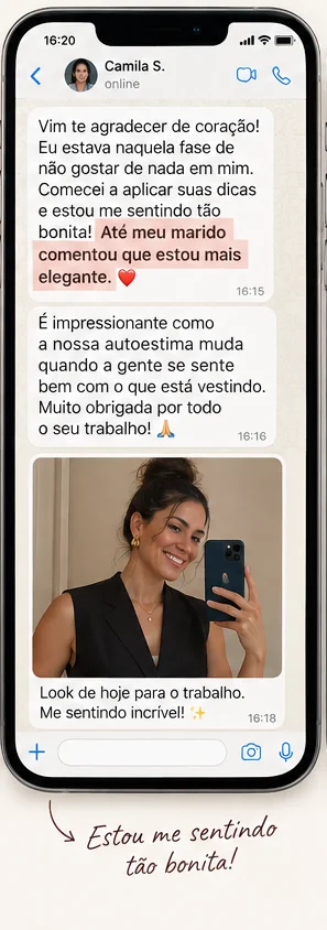 Conversa de Camila S. com Vanessa, conforme o anexo enviado